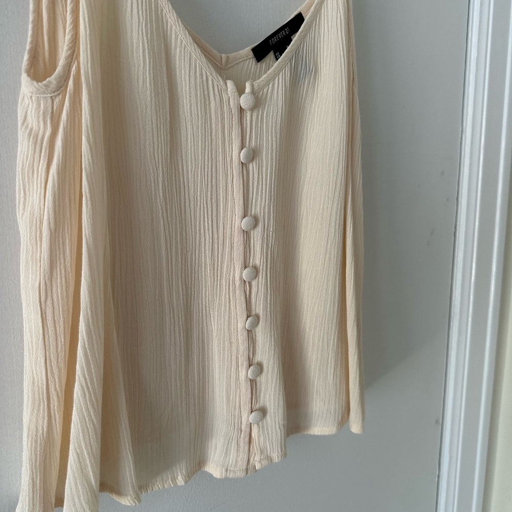Button down cami tank - Picture 2 of 3